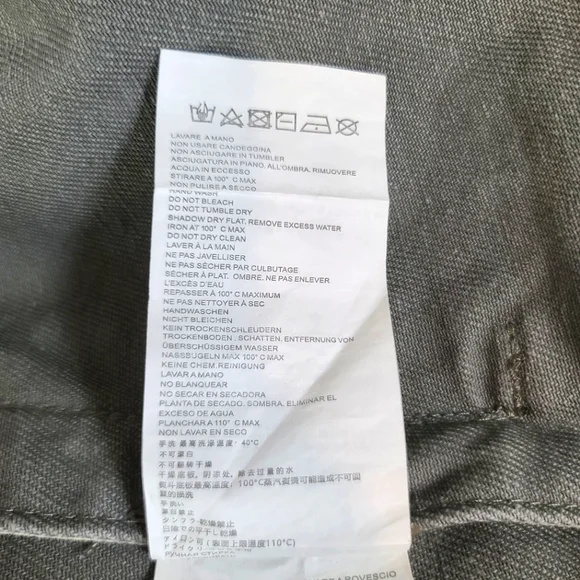 Maison Margiela Men’s Luxury Denim Jacket – Made in Italy – Gray – Size 46 - Picture 8 of 13